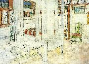 Carl Larsson mitt sovrum china oil painting artist